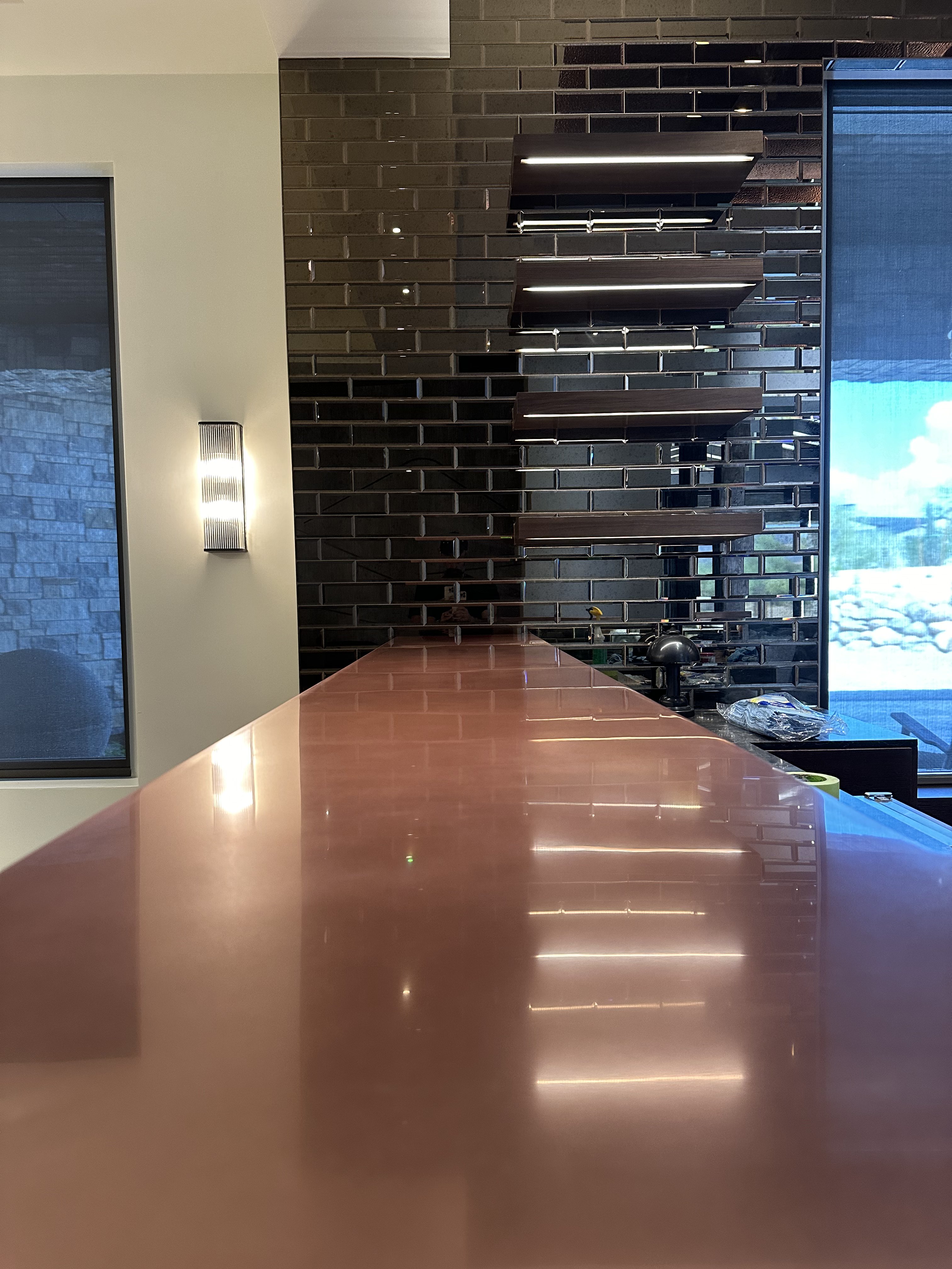Scottsdale brass hood luxury finish