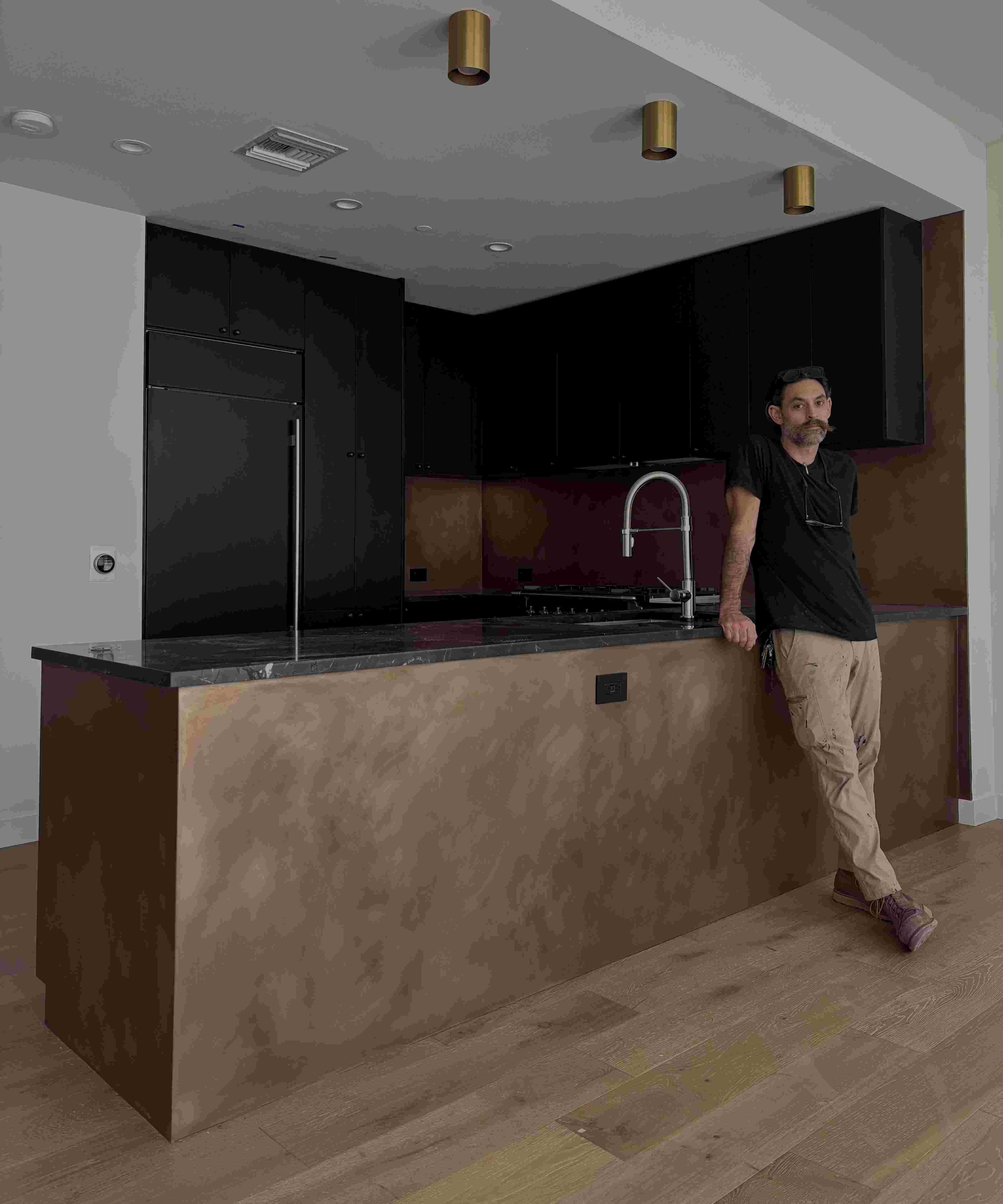 Troon bronze posts with custom molding technique no seams