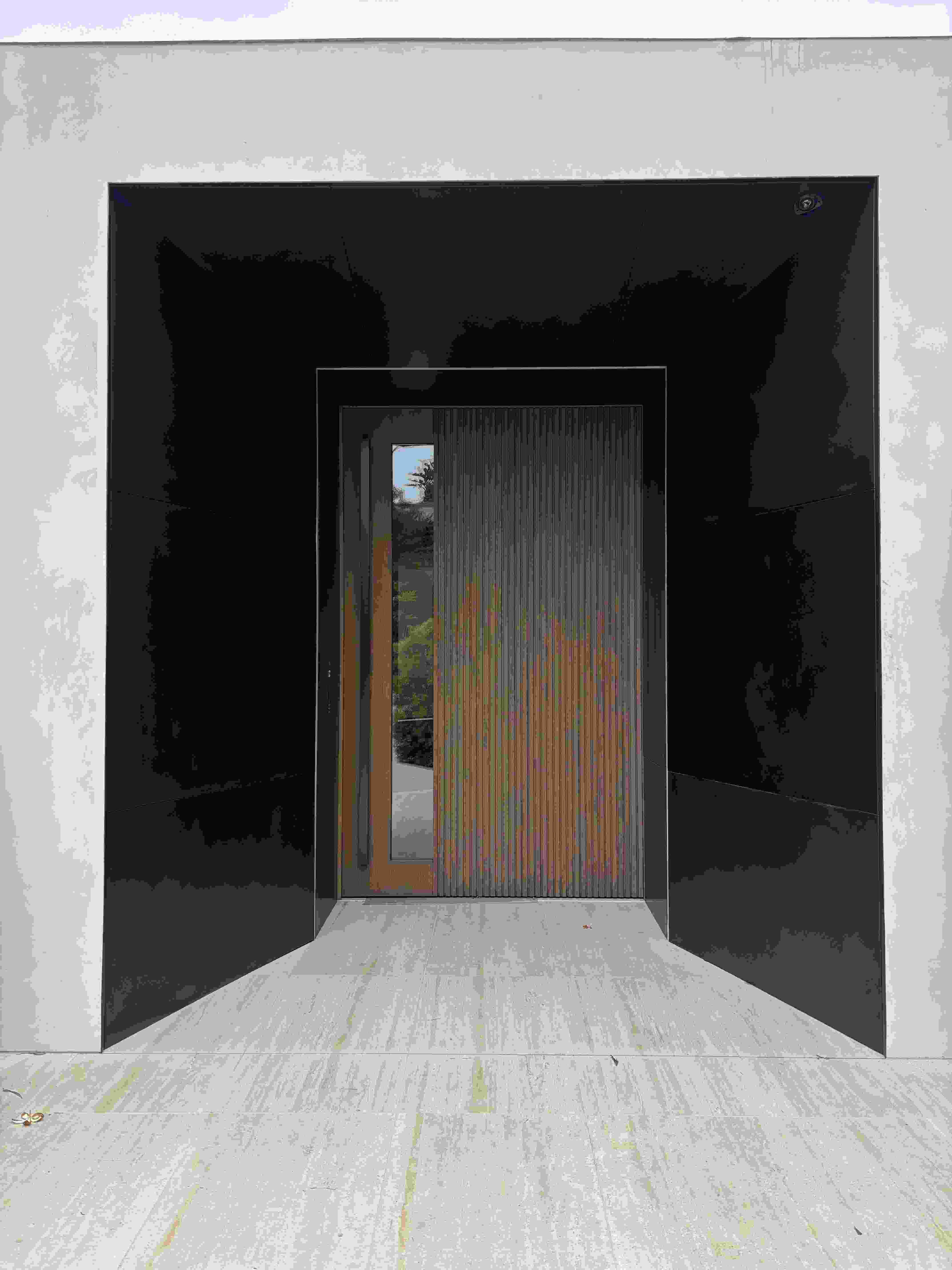 Copper countertop seamless steel base Troon