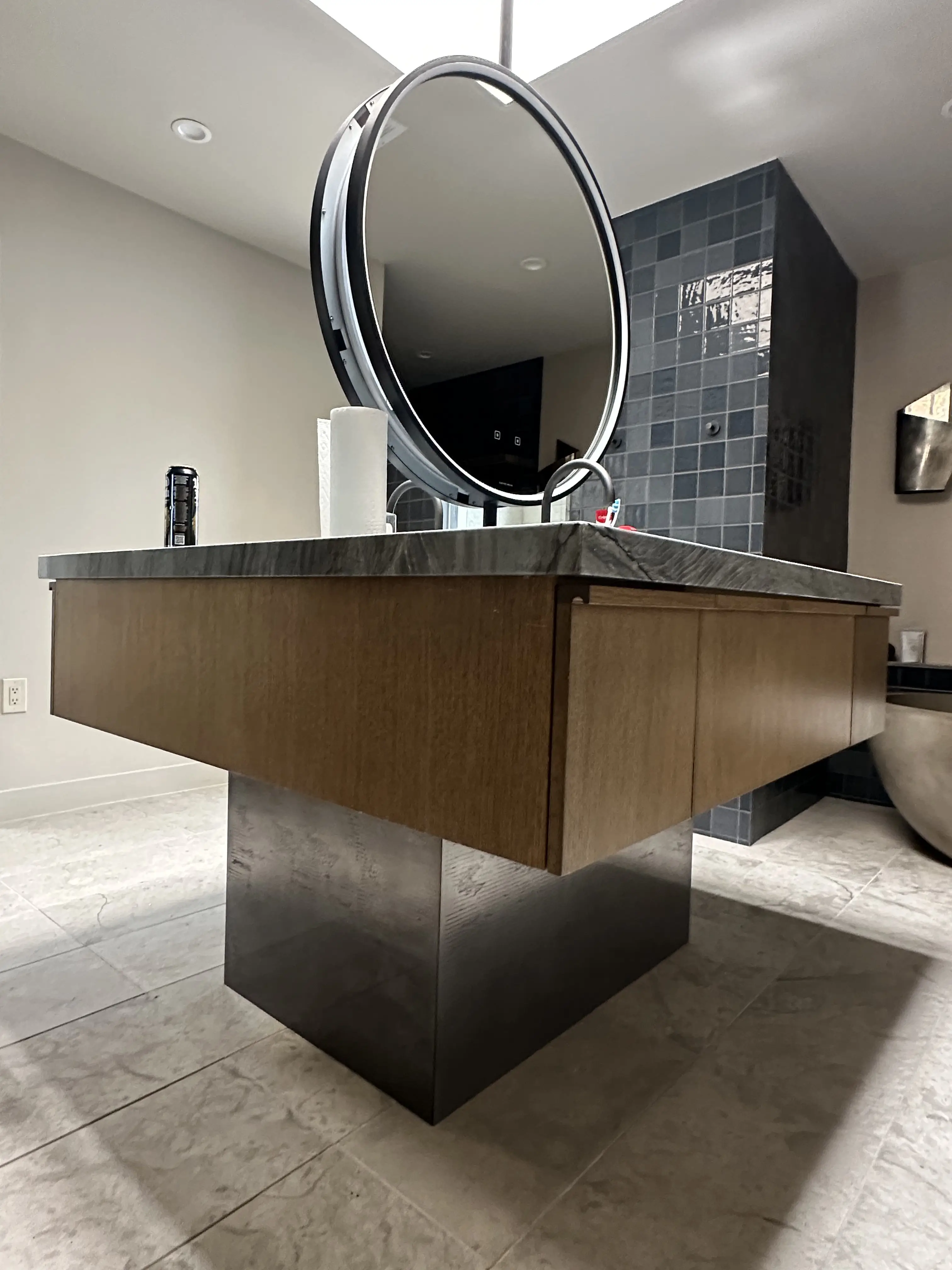 Queen Creek bronze vanity panels